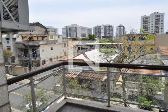 Varanda da Sala de apartamento para alugar com 3 quartos, 101m² em Todos Os Santos, Rio de Janeiro