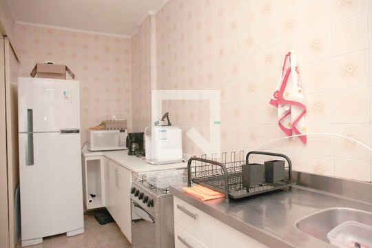 Cozinha + Área de Serviço de apartamento à venda com 1 quarto, 42m² em Bela Vista, Porto Alegre