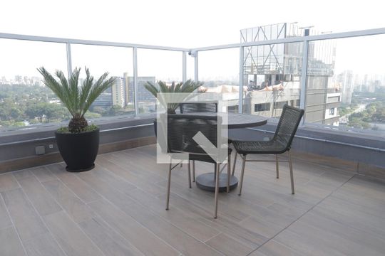 Área comum de kitnet/studio para alugar com 1 quarto, 27m² em Vila Clementino, São Paulo