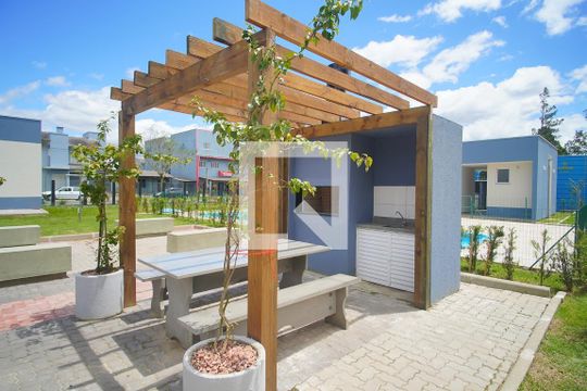 Área comum - Churrasqueira de apartamento à venda com 2 quartos, 48m² em Feitoria, São Leopoldo