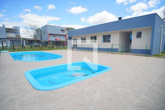 Área comum - Piscina de apartamento à venda com 2 quartos, 48m² em Feitoria, São Leopoldo