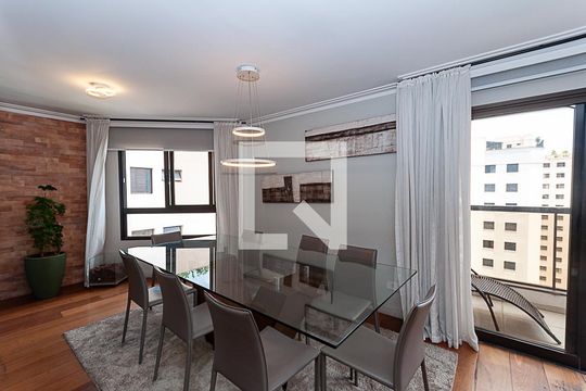 Sala de Jantar de apartamento para alugar com 4 quartos, 440m² em Perdizes, São Paulo