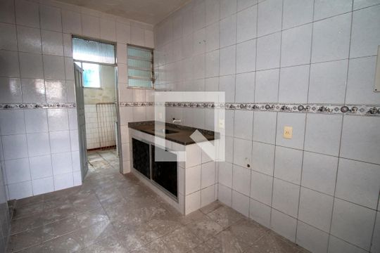 Cozinha de apartamento à venda com 2 quartos, 70m² em Jardim America, Rio de Janeiro