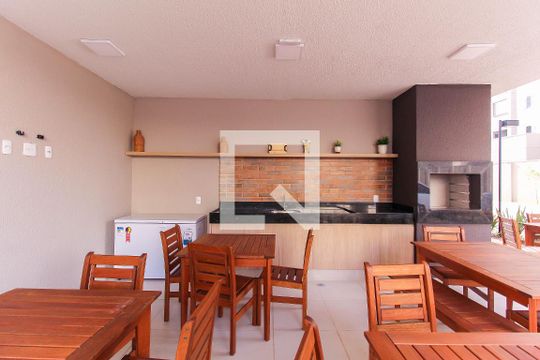 Área comum - Churrasqueira de apartamento para alugar com 1 quarto, 24m² em Belenzinho, São Paulo
