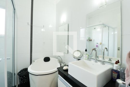 Banheiro da Suíte 1 de casa à venda com 3 quartos, 205m² em Vila Dom Pedro Ii, São Paulo
