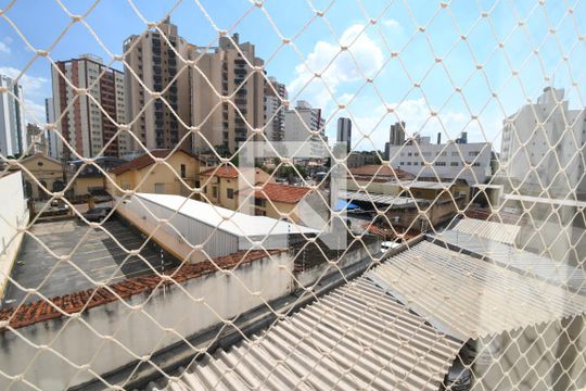 Sala - Sacada Vista de apartamento à venda com 1 quarto, 66m² em Vila Itapura, Campinas