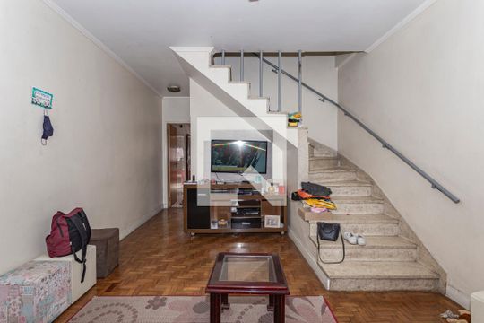 Sala de casa à venda com 2 quartos, 112m² em Vila Caraguata, São Paulo