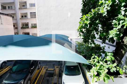 Varanda de apartamento para alugar com 1 quarto, 53m² em Flamengo, Rio de Janeiro