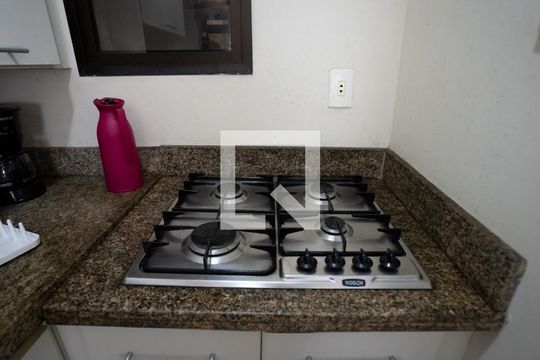 Cozinha de apartamento para alugar com 1 quarto, 53m² em Flamengo, Rio de Janeiro