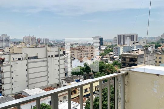 Varanda da Sala de apartamento à venda com 1 quarto, 100m² em Riachuelo, Rio de Janeiro