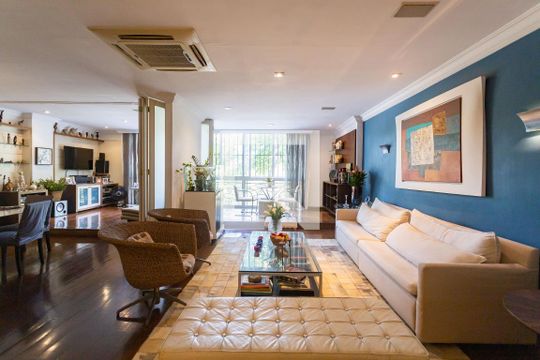 Sala de apartamento à venda com 3 quartos, 230m² em Flamengo, Rio de Janeiro