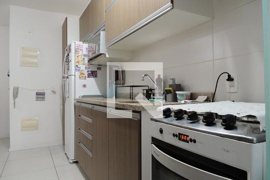 Cozinha - Armários de apartamento à venda com 3 quartos, 79m² em Jacarepaguá, Rio de Janeiro