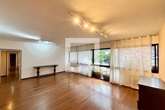 Sala de apartamento à venda com 4 quartos, 180m² em Gávea, Rio de Janeiro