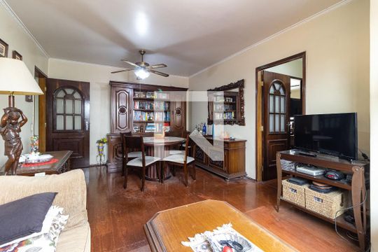 Sala de apartamento à venda com 2 quartos, 127m² em Vila Moinho Velho, São Paulo