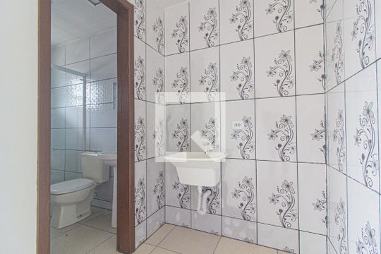Área de Serviço de kitnet/studio para alugar com 1 quarto, 35m² em Cachoeira, Almirante Tamandaré
