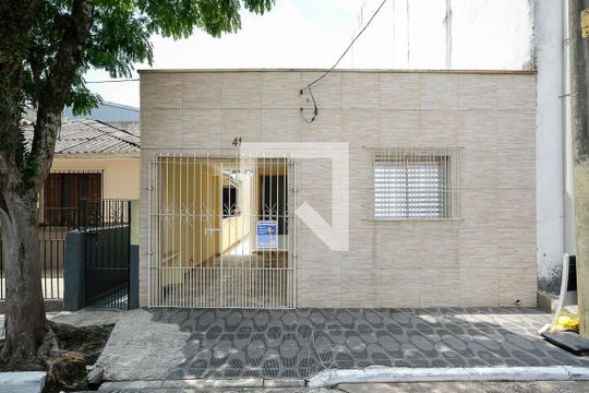 Fachada da Casa de casa para alugar com 2 quartos, 72m² em Cerâmica, São Caetano do Sul