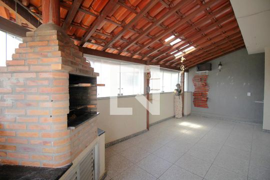 Varanda coberta de apartamento à venda com 4 quartos, 180m² em Santa Ines, Belo Horizonte