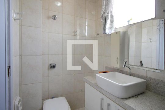 Banheiro da Suíte 1 de apartamento à venda com 4 quartos, 180m² em Santa Ines, Belo Horizonte