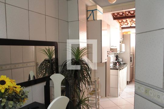 cozinha de apartamento à venda com 3 quartos, 63m² em Jaqueline, Belo Horizonte