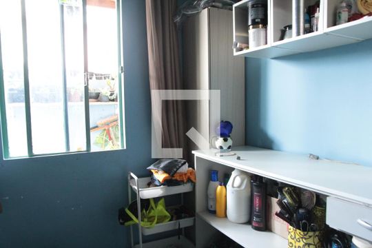 quarto 01 de apartamento à venda com 3 quartos, 63m² em Jaqueline, Belo Horizonte