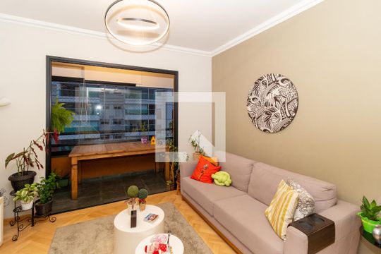 Sala de apartamento à venda com 3 quartos, 84m² em Vila Zilda, São Paulo