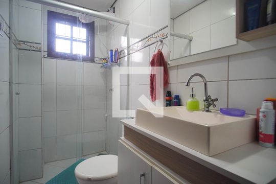 Banheiro de apartamento à venda com 2 quartos, 73m² em Scharlau, São Leopoldo