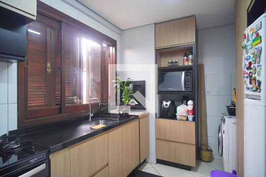 Cozinha de apartamento à venda com 2 quartos, 73m² em Scharlau, São Leopoldo