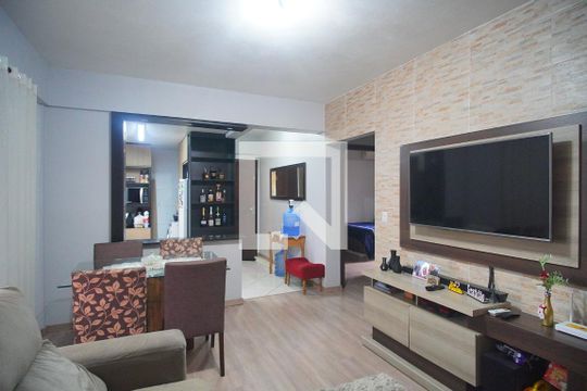 Sala  de apartamento à venda com 2 quartos, 73m² em Scharlau, São Leopoldo