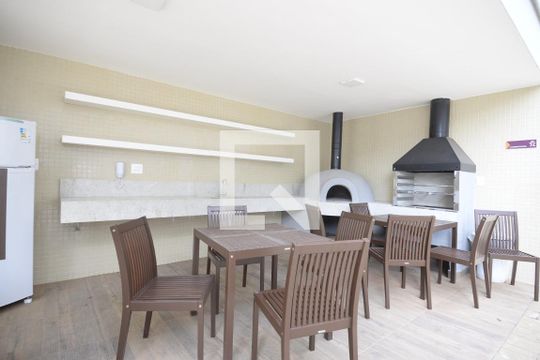 Área comum - Churrasqueira de apartamento para alugar com 1 quarto, 36m² em Liberdade, São Paulo