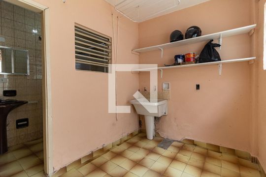Lavanderia de casa para alugar com 1 quarto, 45m² em Vila Gumercindo, São Paulo