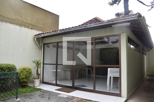 Área comum - Salão de festas de apartamento para alugar com 3 quartos, 123m² em Santa Quitéria, Curitiba