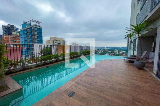 Área comum - Piscina de apartamento para alugar com 1 quarto, 36m² em Sumarezinho, São Paulo