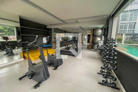 Área comum - Academia de apartamento para alugar com 1 quarto, 36m² em Sumarezinho, São Paulo