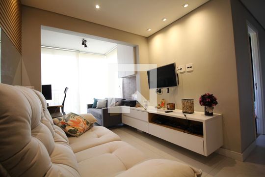 Sala de apartamento à venda com 2 quartos, 54m² em Ipiranga, São Paulo
