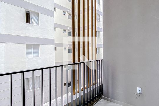 Varanda da Sala/Quarto de kitnet/studio à venda com 1 quarto, 25m² em Vila Mariana, São Paulo