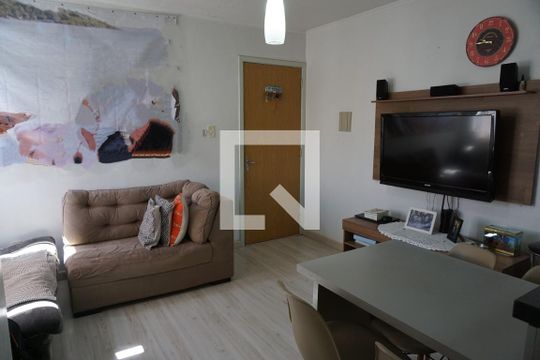 Sala de apartamento à venda com 2 quartos, 51m² em Canudos, Novo Hamburgo