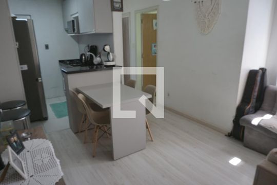 Sala de apartamento à venda com 2 quartos, 51m² em Canudos, Novo Hamburgo