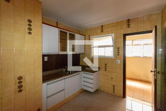 Cozinha e Área de Serviço de apartamento para alugar com 4 quartos, 160m² em Santo Antônio, Belo Horizonte