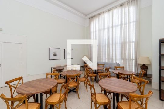 Salão de Festas de apartamento à venda com 2 quartos, 66m² em Vila Bertioga, São Paulo