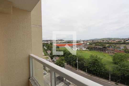 Varanda da Sala de apartamento para alugar com 2 quartos, 50m² em Colubande, São Gonçalo