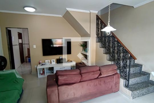 sala de casa à venda com 3 quartos, 110m² em Taquara, Rio de Janeiro