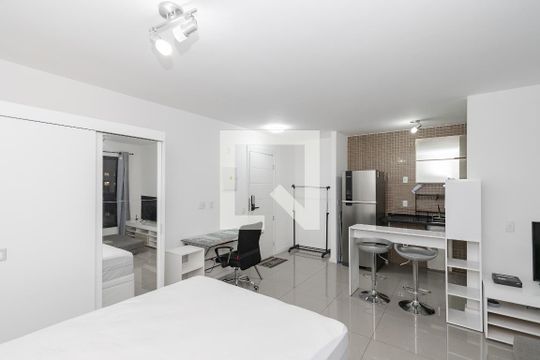 Studio de kitnet/studio à venda com 1 quarto, 33m² em Cidade Monções, São Paulo