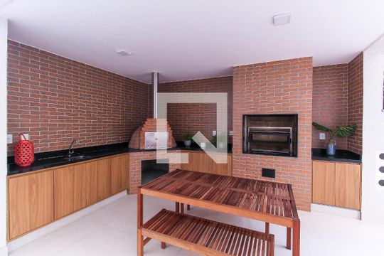 Área comum - Churrasqueira de apartamento para alugar com 2 quartos, 45m² em Quarta Parada, São Paulo