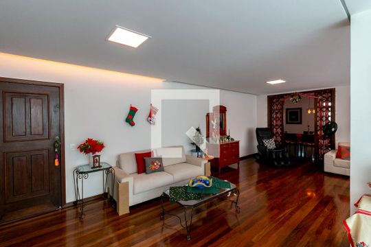Sala de apartamento à venda com 5 quartos, 395m² em Lourdes, Belo Horizonte