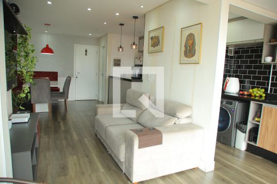 Sala de apartamento à venda com 3 quartos, 77m² em Centro, Osasco