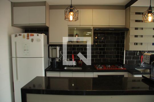 Cozinha de apartamento à venda com 3 quartos, 77m² em Centro, Osasco