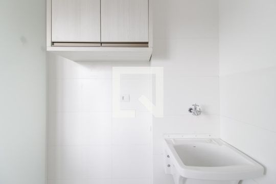 Área de Serviço de apartamento para alugar com 2 quartos, 53m² em Matriz, Mauá