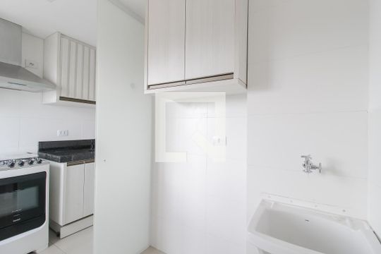 Área de Serviço de apartamento para alugar com 2 quartos, 53m² em Matriz, Mauá