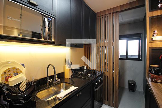 Cozinha de apartamento à venda com 2 quartos, 58m² em Centro, São Bernardo do Campo