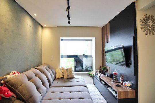 Sala de apartamento à venda com 2 quartos, 58m² em Centro, São Bernardo do Campo